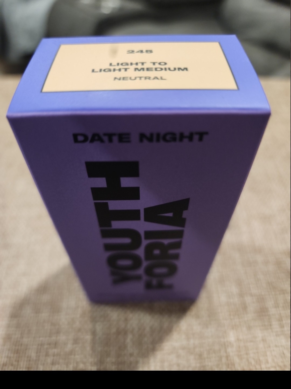 Date Night Youth Foria Foundation, Shade 245 Light To Light Medium